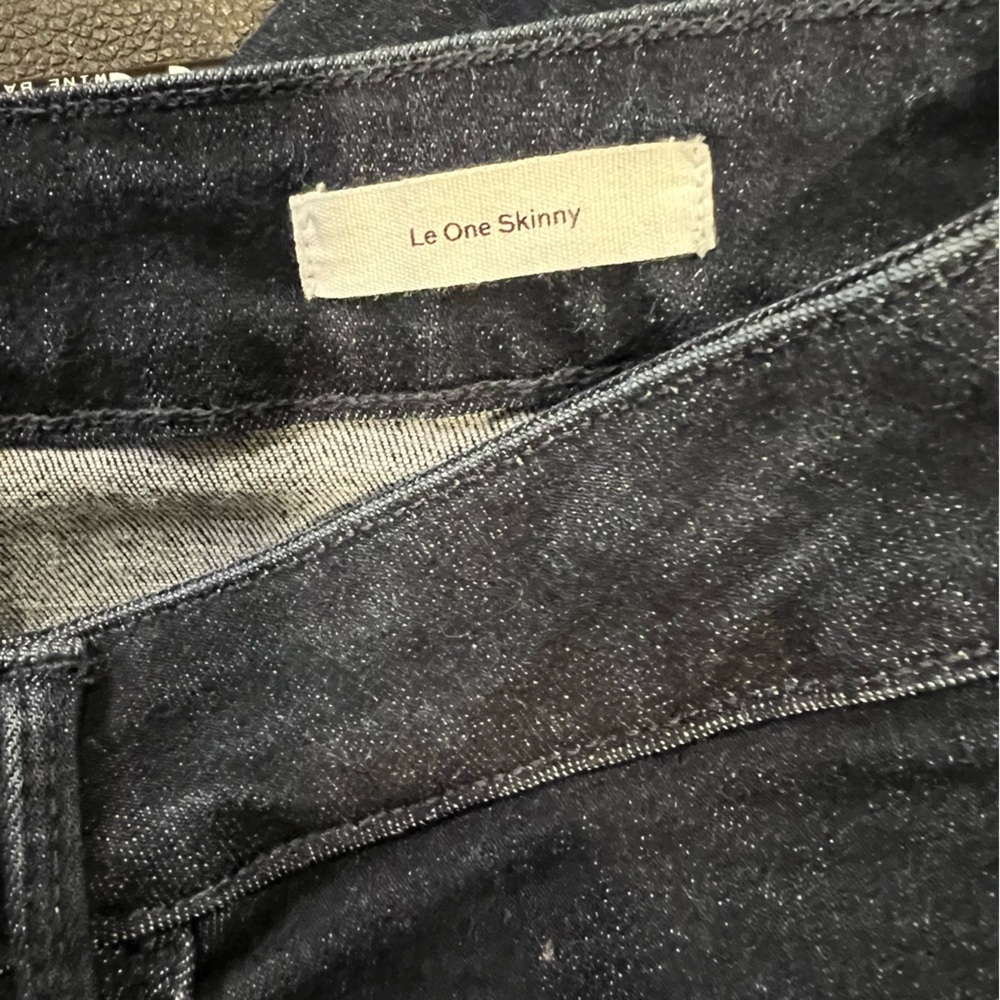 Frame Denim Le One Skinny Keller Dark Blue Ankle length Jeans size 29 - Picture 14 of 16